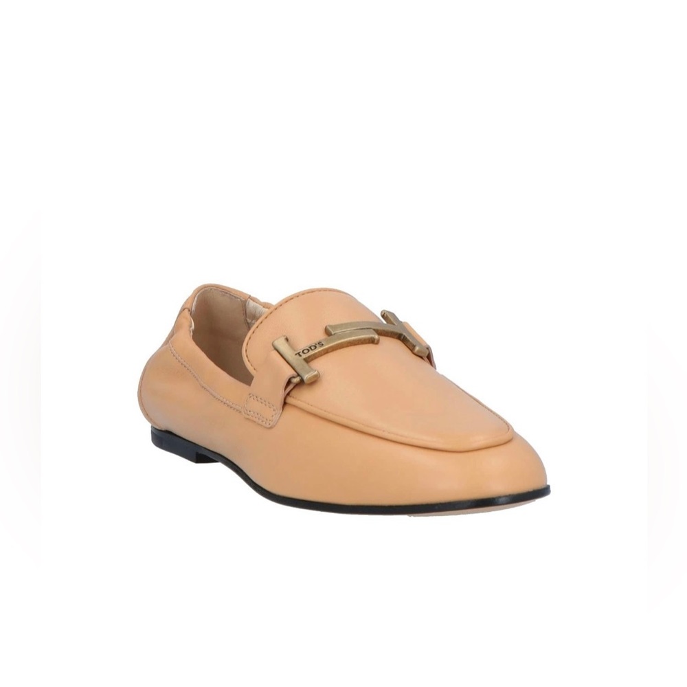 Tods Double-T Leather Loafer size 36 New in Box